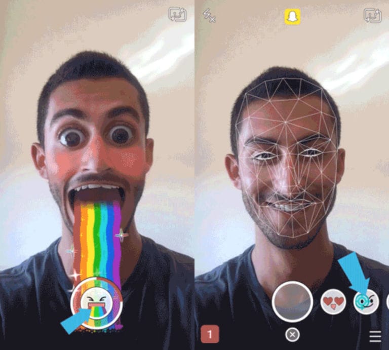 Snapchat für Events Filter
